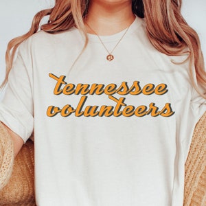 Tennessee Volunteers Shirt Knoxville Game Day Tennessee Football Shirt UT Aesthetic UT shirt Womens UT Shirt Vols Apparel Vols College Shirt