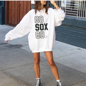 Sox Baseball Sweatshirt, Chicago Baseball Crewneck, Sox Vintage, Sox Oversized Sweatshirt, Cute Sox Shirt, Sox Game Day, Sox Fan Gift