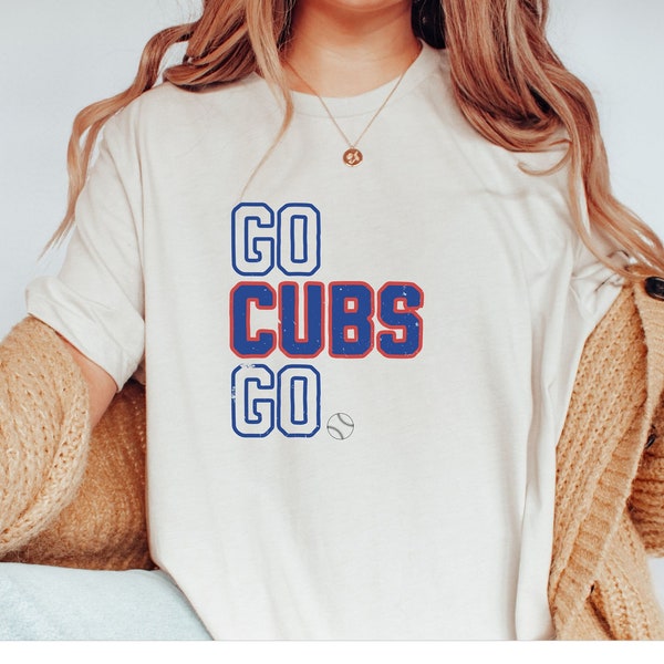 Chicago Baseball Shirt, Chicago Baseball Vintage, Cubs Vintage, Retro Cubs Shirt, Chicago Oversized Shirt, Cute Cubs Shirt, Wrigley Field