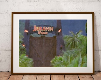 Jurassic park art prints , Jurassic World, Jeff goldbloom, Dinosaur art, Dinosaurs, animal art