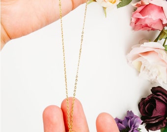 Gepersonaliseerd cadeau geboorte bloem ketting kraag