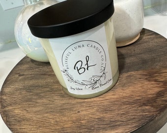 Lemon Pound Cake, soy wax candle, dye free