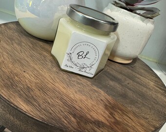 Lemon Pound Cake, soy wax candle, dye free