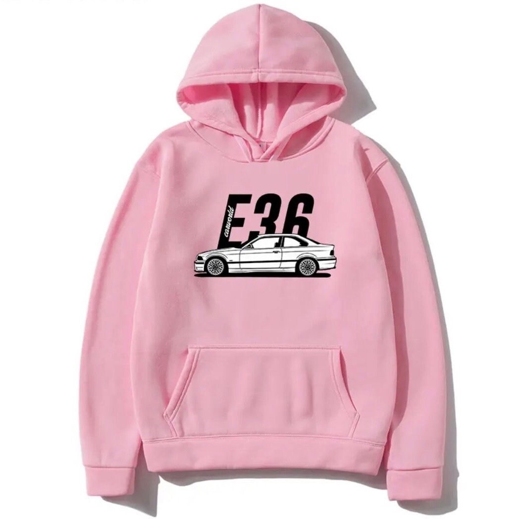 Bmwhoodie Mit BMW E36 Grafik. Das Perfekte Geschenk Für Alle Bmwliebhaber Und Liebhaberinnen