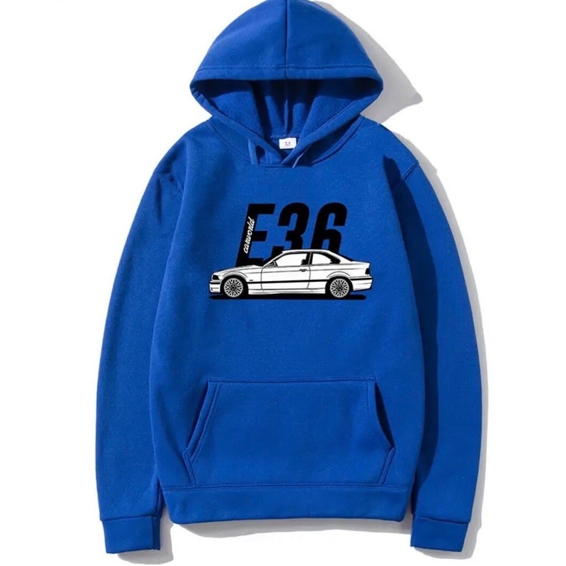 Bmwhoodie Mit BMW E36 Grafik. Das Perfekte Geschenk Für Alle Bmwliebhaber Und Liebhaberinnen