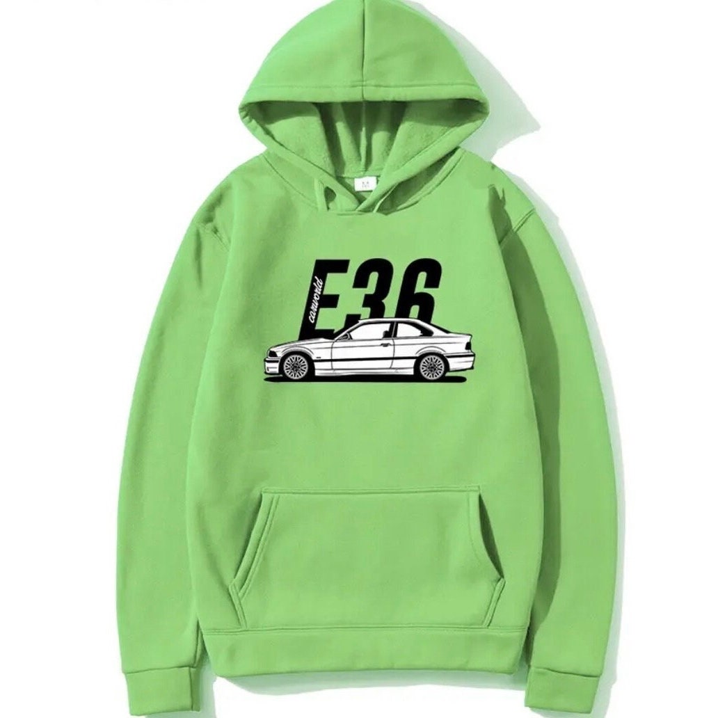 Bmwhoodie Mit BMW E36 Grafik. Das Perfekte Geschenk Für Alle Bmwliebhaber Und Liebhaberinnen