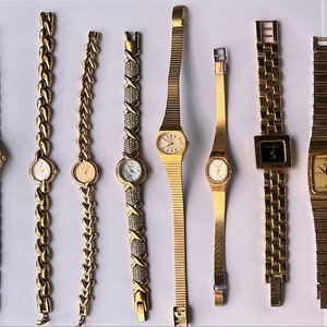 Vintage Gold Watches, Gold Watches, Women's watches