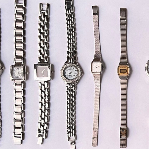 Vintage Silver Watches, Silver Watches, Women's watches