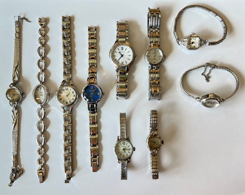 Vintage Silver Watches, Silver Watch, Women' Watches zdjęcie 2