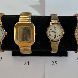 Vintage Gold Watches, Gold Watches, Women's watches zdjęcie 9
