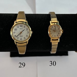 Vintage Gold Uhren, Gold Uhren, Damenuhren Bild 10