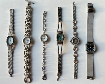 Vintage Silver Watches, Silver Watches