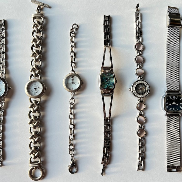 Vintage Silver Watches, Silver Watches