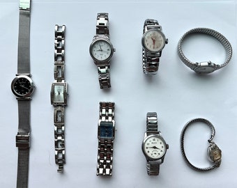 Vintage Silver Watches, Silver Watches