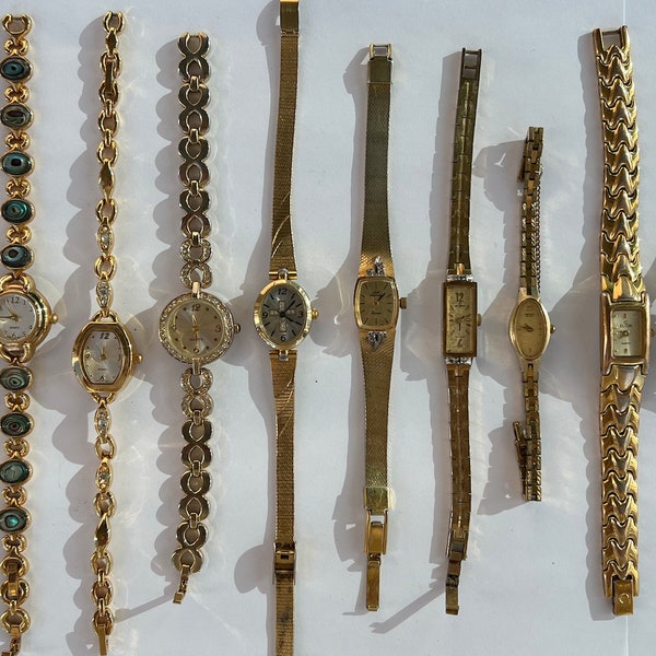 montres en or vintage, montres en or, montres pour femmes