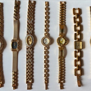 Vintage Gold Watches, Gold Watches image 1