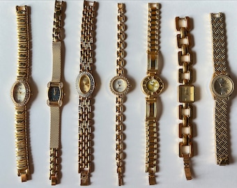 Vintage gouden horloges, gouden horloges