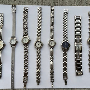Vintage Silver Watches