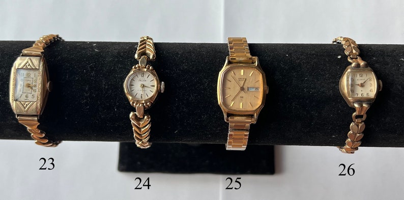 Vintage Gold Watches, Gold Watches image 10