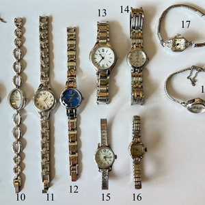 Vintage Silver Watches, Silver Watch, Women' Watches zdjęcie 4