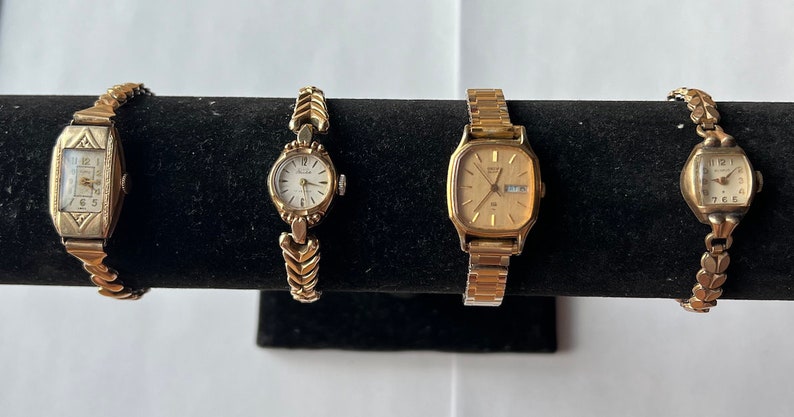 Vintage Gold Watches, Gold Watches image 4