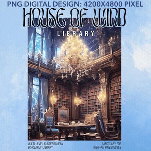 Klub Książki House Of Wind Png, Acotar Svg, Velaris Png, Romance Reader Png, Czytelnik Książek, Bookish Png, Dwór Cierni i Róż Png