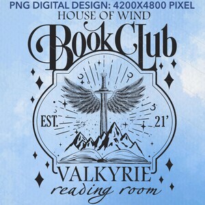 Klub Książki House Of Wind Png, Acotar Svg, Velaris Png, Romance Reader Png, Czytelnik Książek, Bookish Png, Dwór Cierni i Róż Png