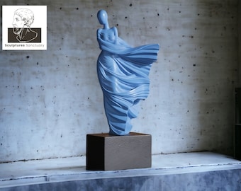 Figure Sculpture Art | Artisanat de statue abstraite | Décoration de salon | Dessus de table