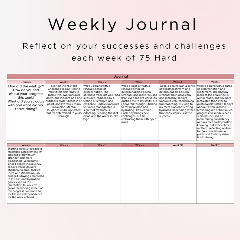 2024 Google Sheets 75 Hard 75 Hard Tracker 75 Hard Challenge 75 Day