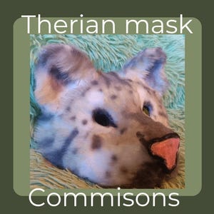 Therian mask commisons!!!![updated!]
