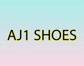 Custom AJ1 Shoes