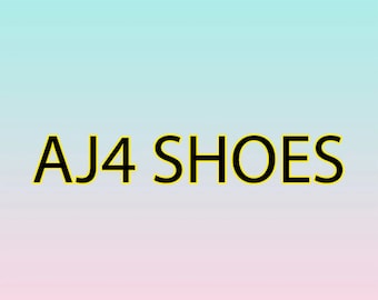 Benutzerdefinierte AJ4 Schuhe