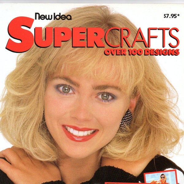 Vintage 1987 New Idee Supercrafts Magazin