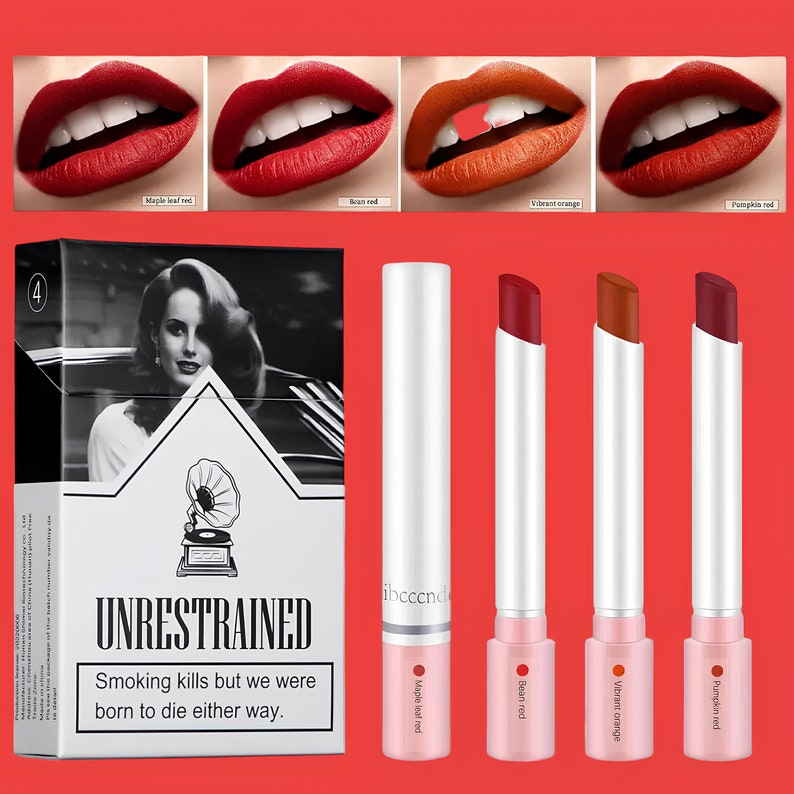 Cute Lipstick Cigarette Box Lana Del Rey Lana Del Ray Lipstick