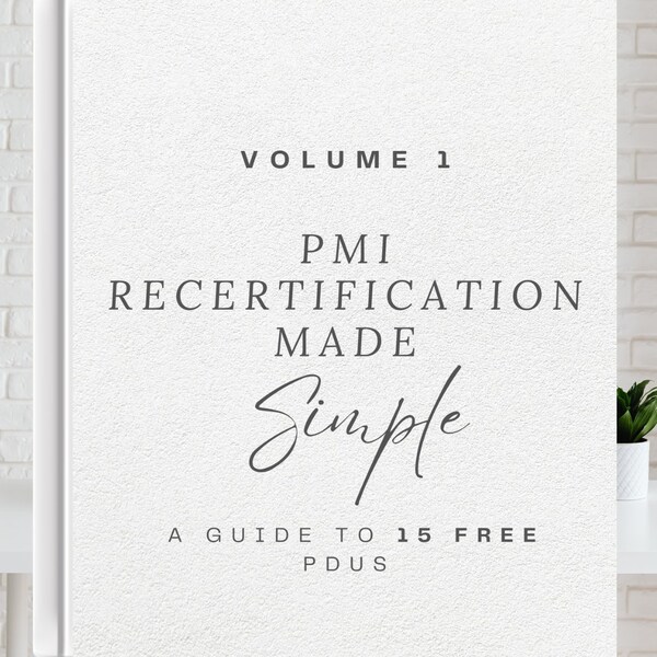 15 PMI PDU Guide – Your All-in-One Solution for Effortless Recertification