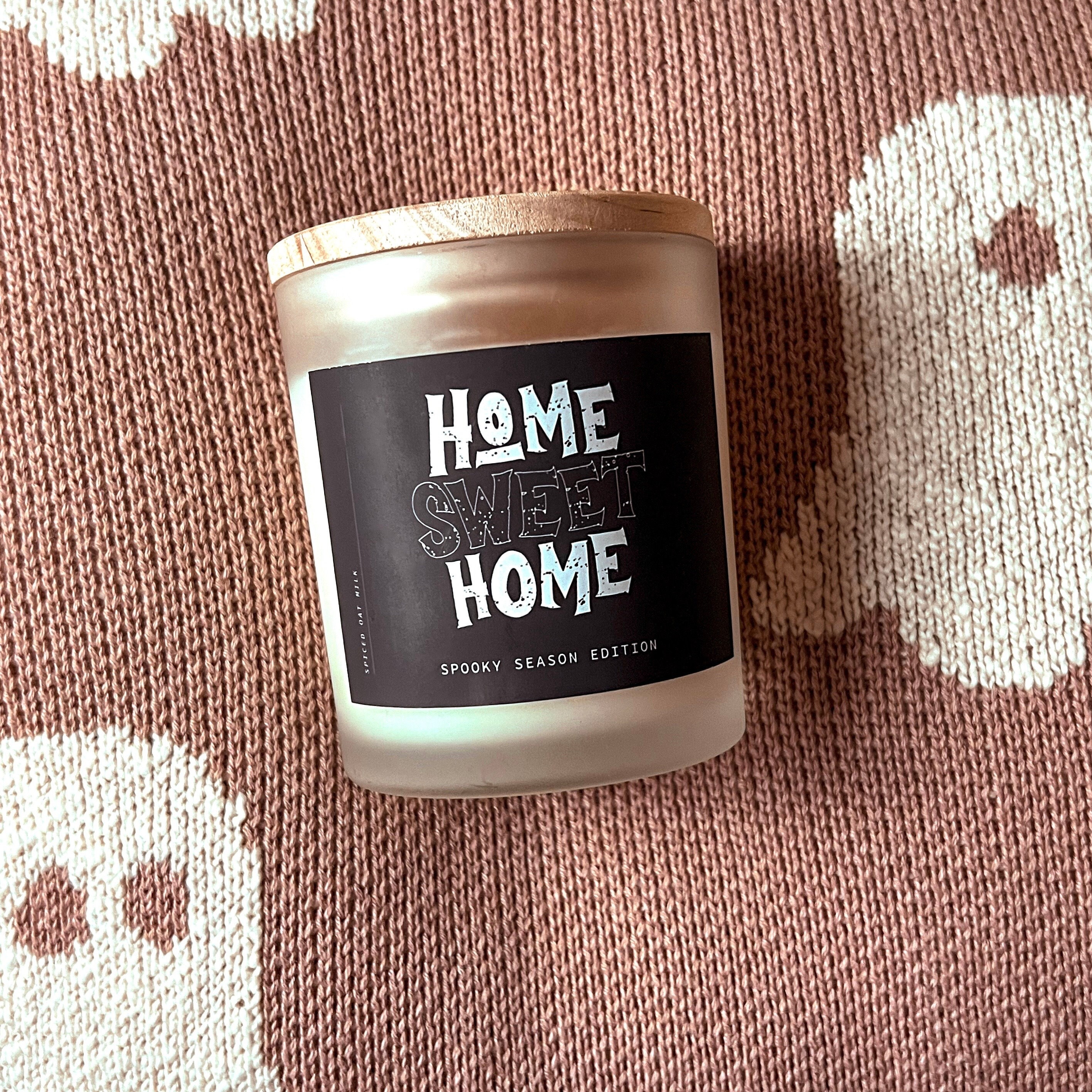 Home Sweet Custom Soy Candle Personalized Housewarming Gift For New Homeowner