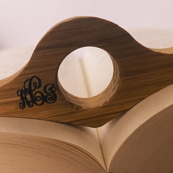 Personalized Book Page Holder