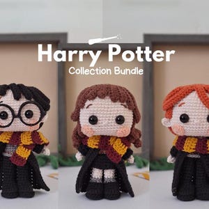 Wizards Bundle Crochet Doll Crochet Pattern English PDF Toy Tutorial
