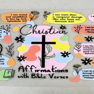 Christian Affirmations  UV Wrap