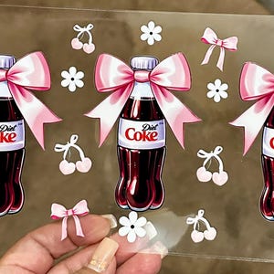 Diet Coke & Bows UV Wrap