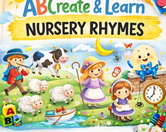 ABCreate & Learn Nursery Rhyme Worksheets
