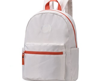 Beige Unisex Travel Backpack, Stylish Laptop Gear, Minimalist Waterproof Sports Bag, Gift for Students, Fashion Accessory, SOUNDBYTE 21665