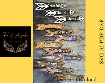 Boho Style Arrows Full Bundle