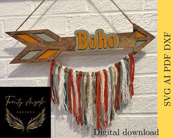 Boho Style Arrow Laser File
