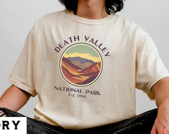Vintage Death Valley National Park Shirt, Retro National Park Tee, Death Valley Park Gift, Nature Lovers Gift, Outdoor Adventure T-Shirt