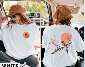 Robin Shirt, Vintage Robin Graphic T-Shirt, Retro Wildlife Art Tee, Unique Bird Lover Gift, Nature-Inspired Design, Cute Bird Lover Shirt