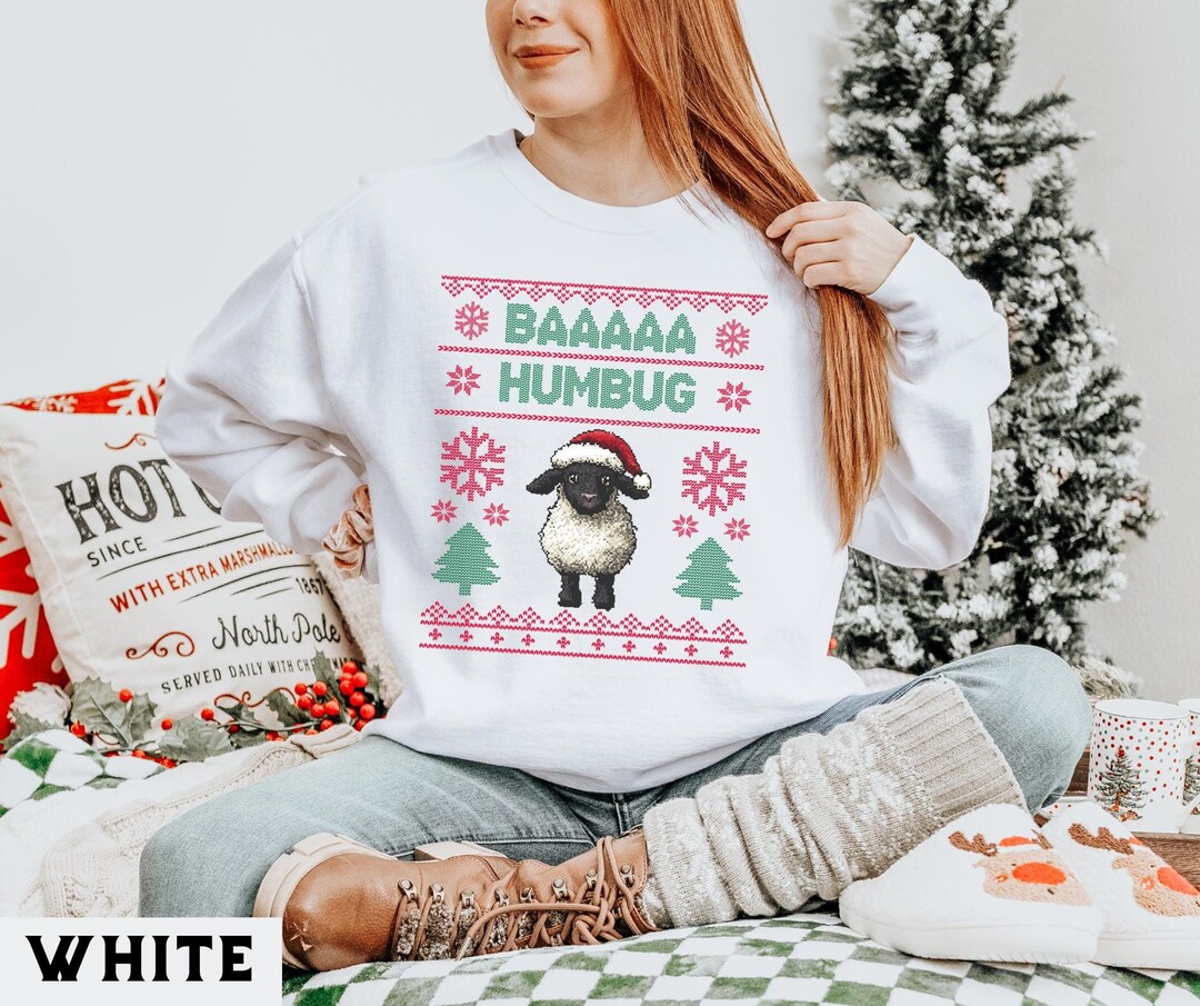 Sheep Christmas Light Sweatshirt,christmas Sheeps Sweater