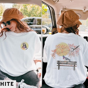 Vintage Pigeon Graphic Tee, Pigeon Lover Shirt, Pigeon Lover Gift, Urban Pigeon Shirt, Retro Bird Lover Top, Pigeon Gift, Cityscape Art