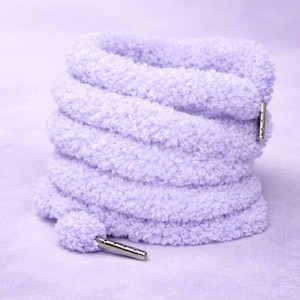 Fluffy Fuzzy Cozy Custom Shoelaces