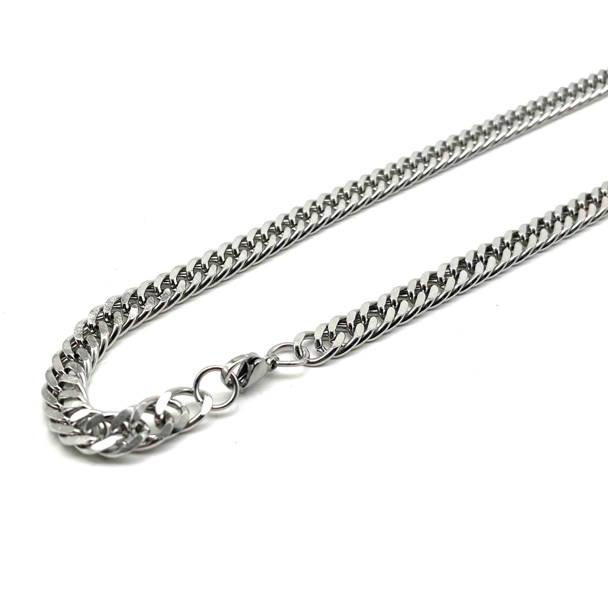 Sales #stainless Necklace Fox Square Chain Anti Allergy Necklace